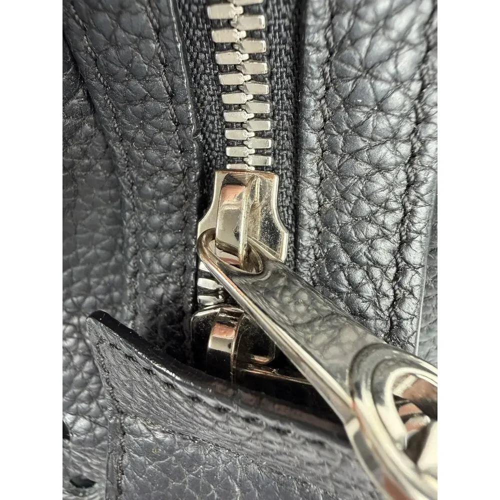 Goyard Sac Hardy PM Pet Carrier Noir in Goyardine Coated Canvas B6